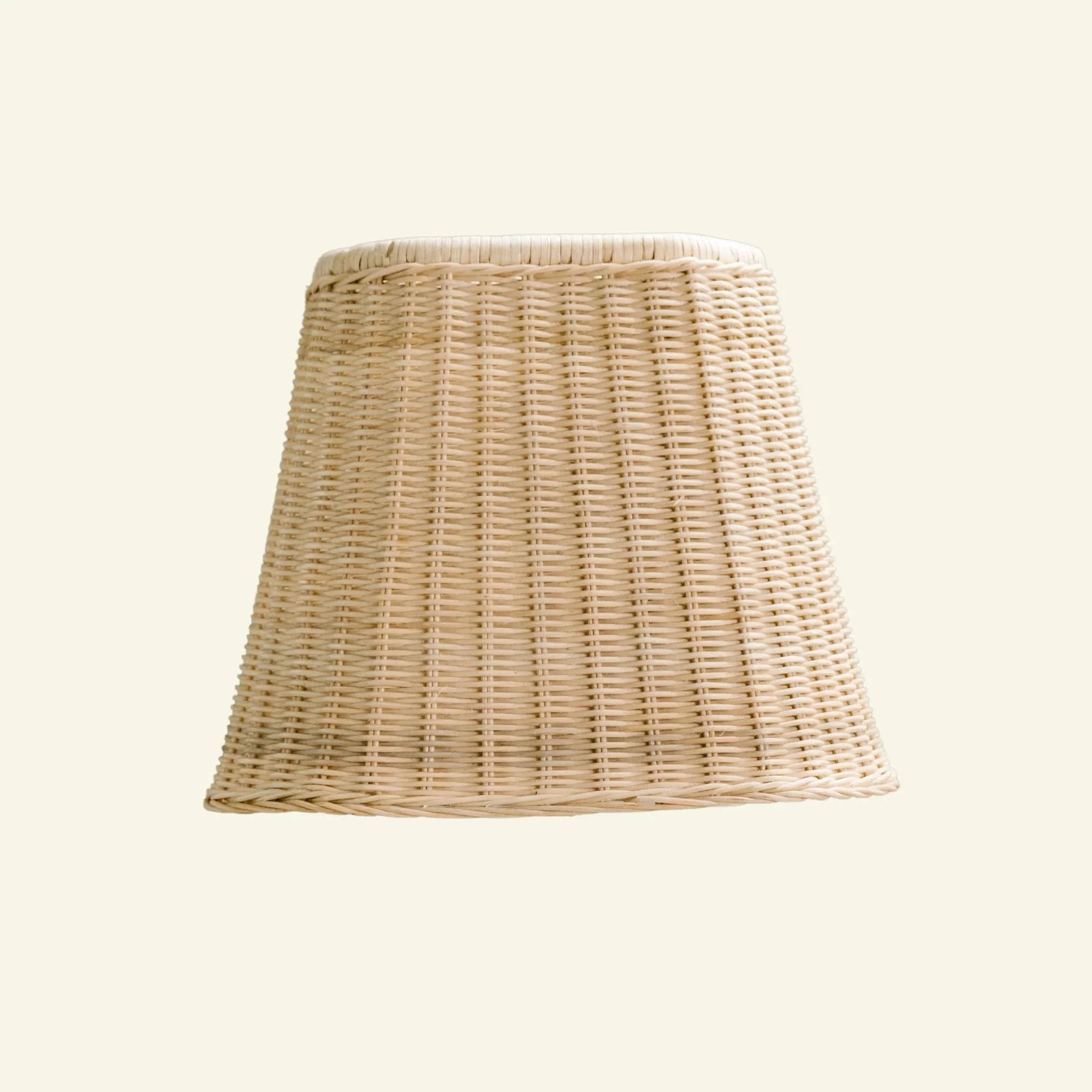 Retro Rattan Lampshade