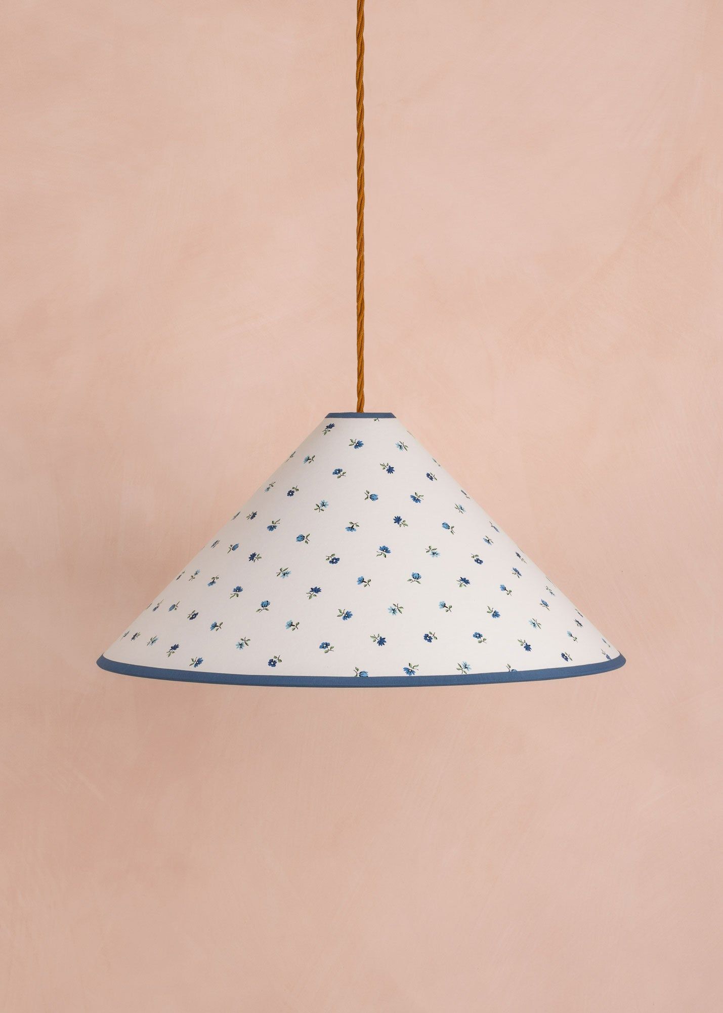 Petites Fleurs Parasol Lampshade - Delft