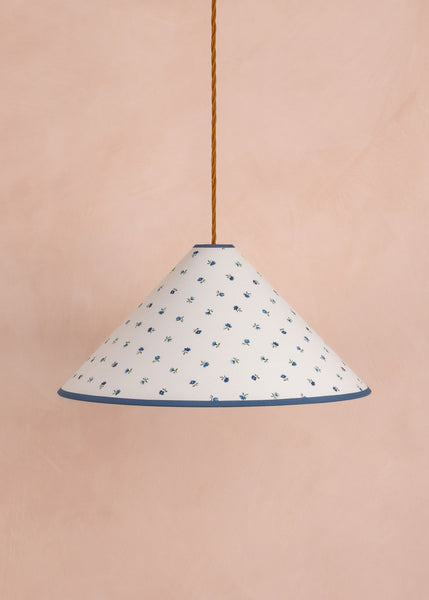 Petites Fleurs Parasol Lampshade - Delft