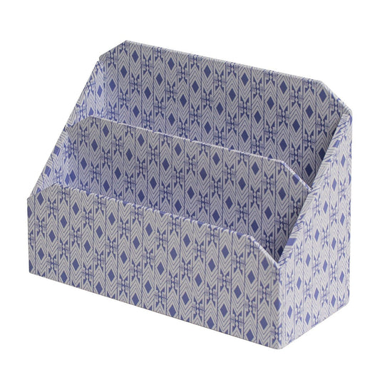 Tijan Violette Blue Letter Rack