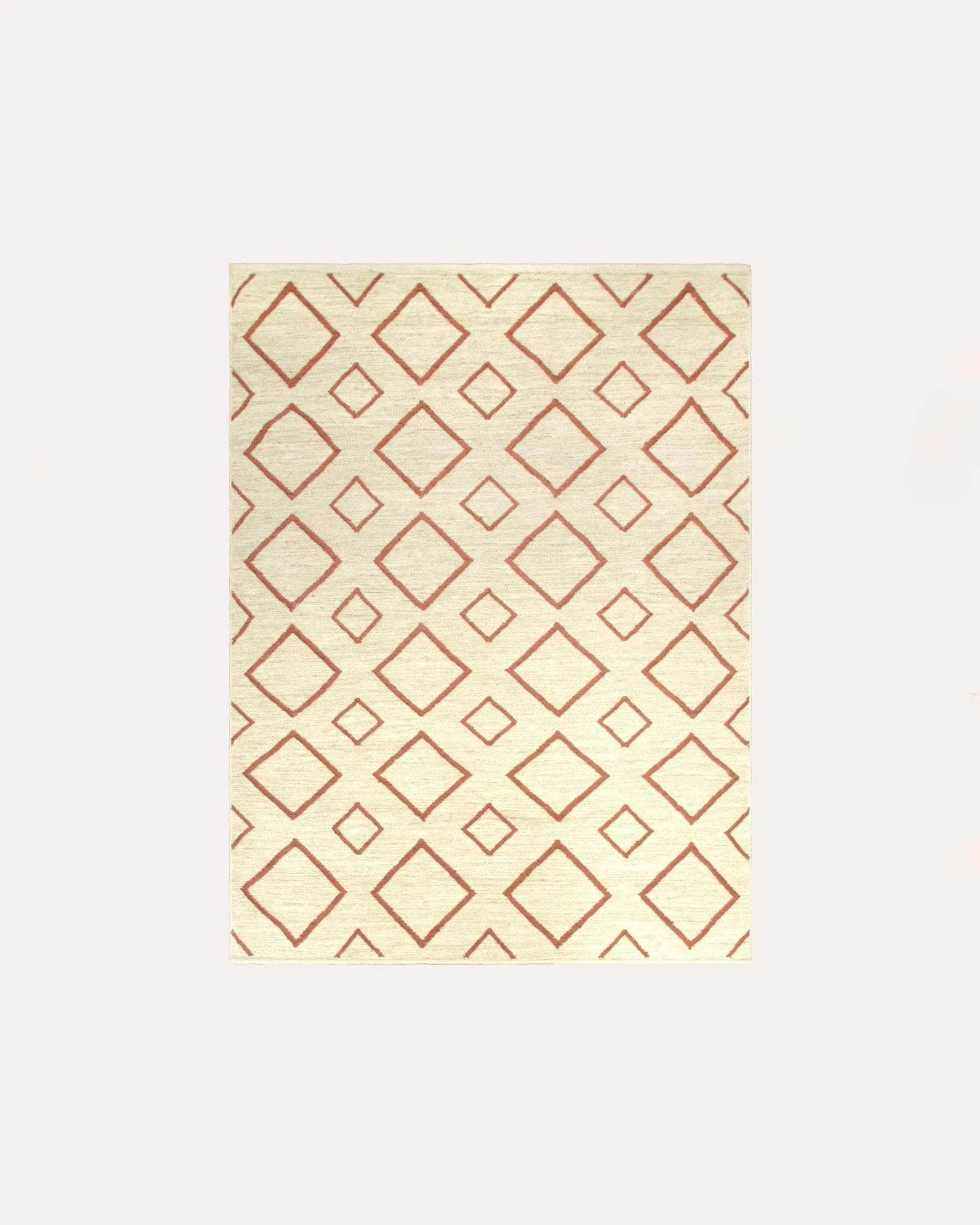 Rhombus Rug - Pink