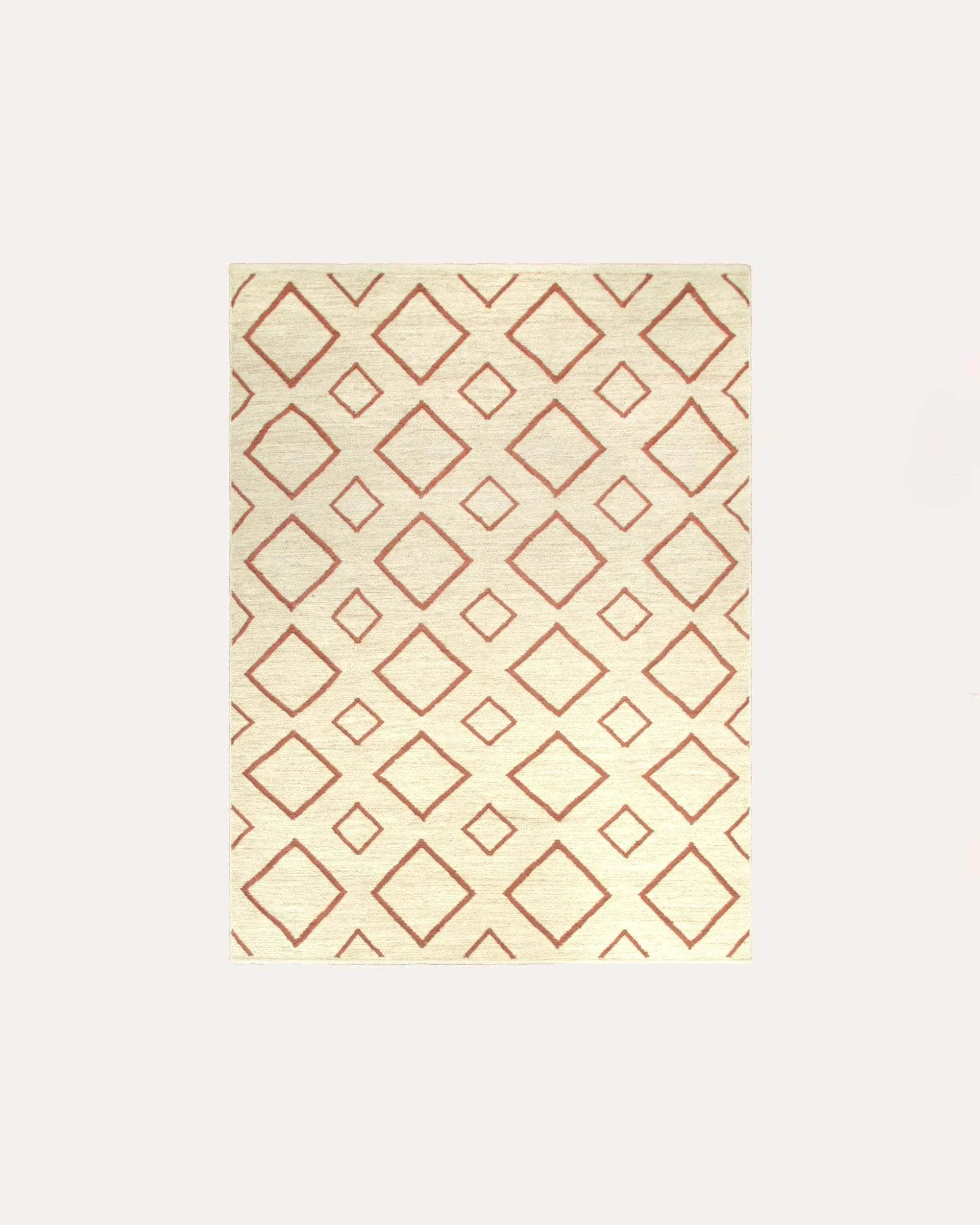 Rhombus Rug - Pink