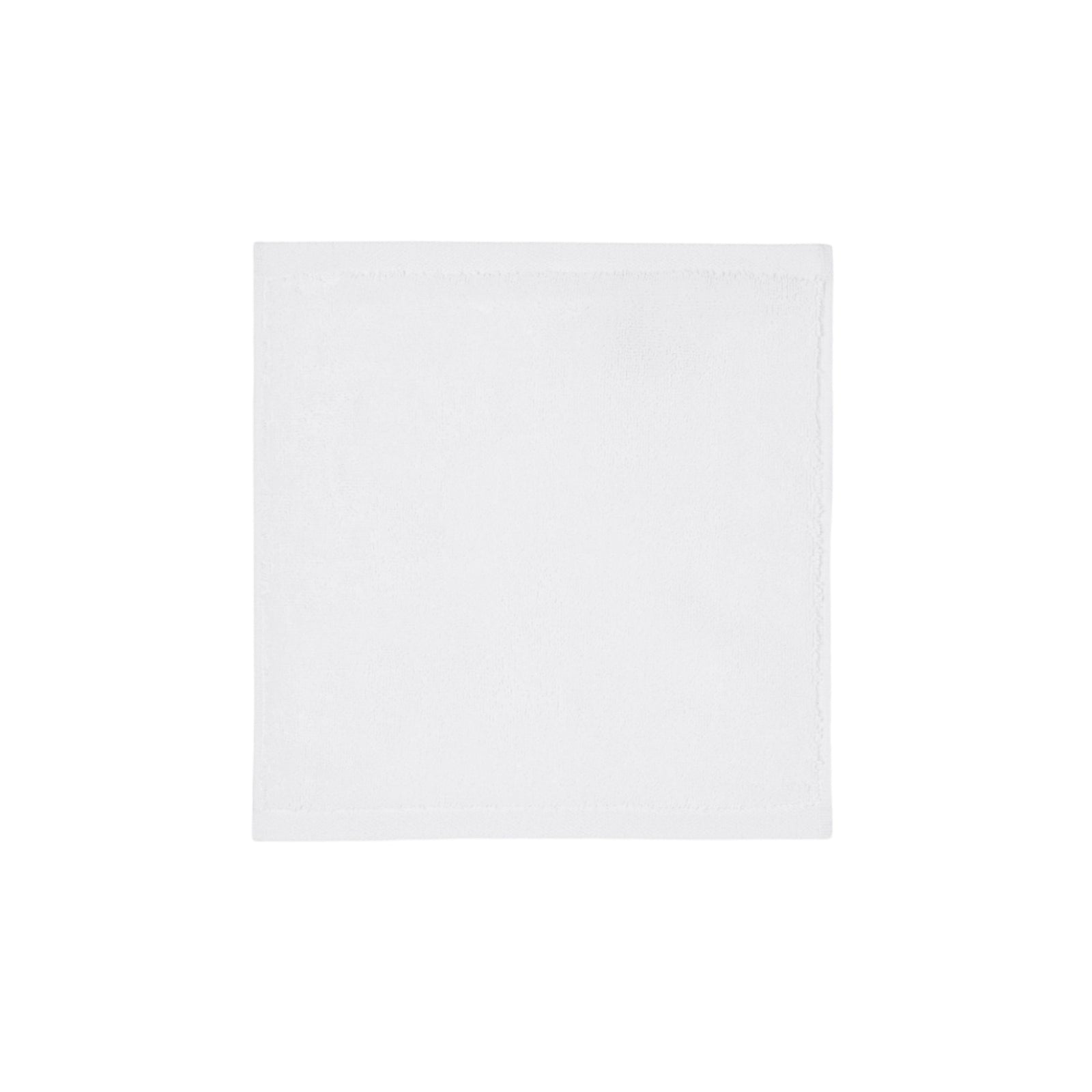 Organic Cotton Face Towel - Classic White