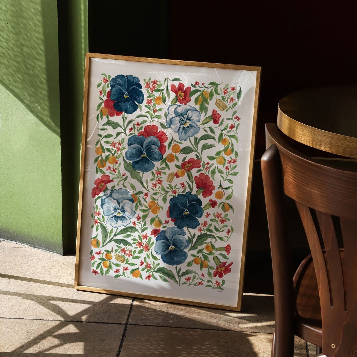 Orange Marmalade Art Print