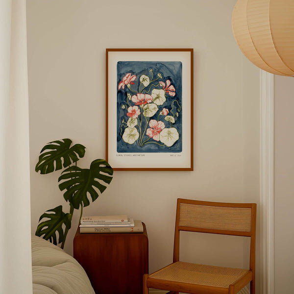 Nasturtium Art Print-