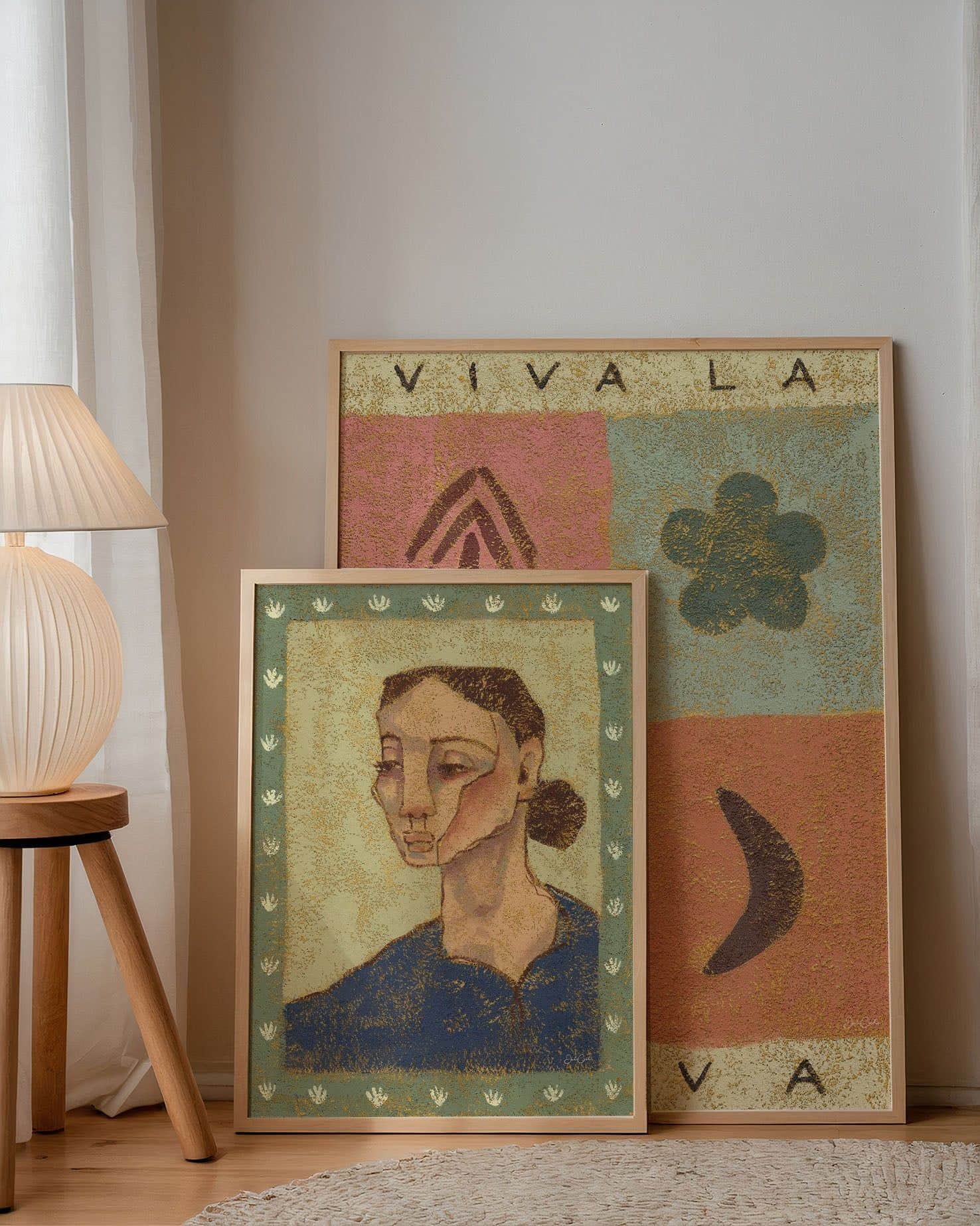 Bea - Portrait Wall Art Print-