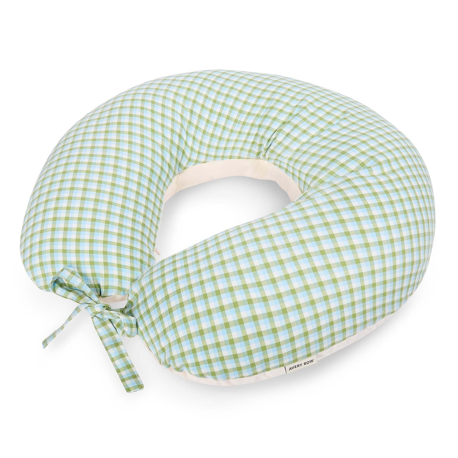 Nursing Pillow - Greenhouse Gingham
