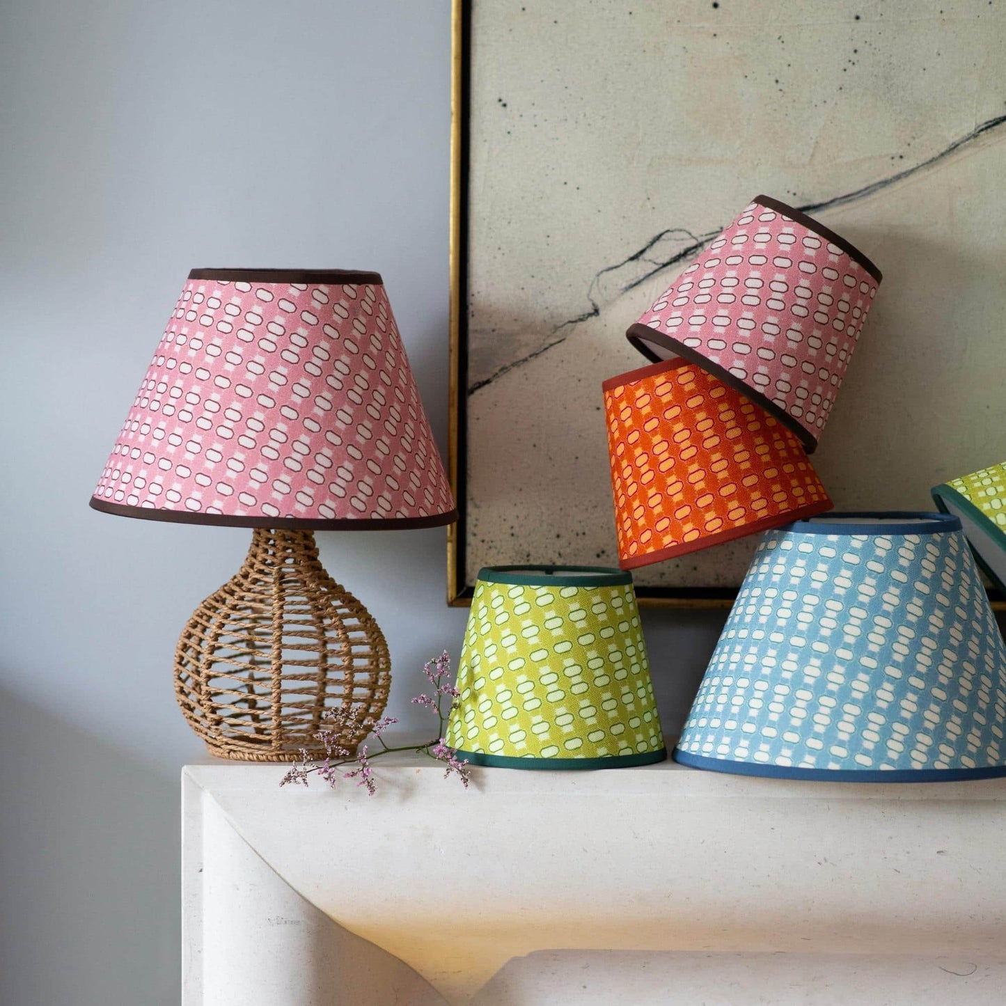 Lali II | Starlight Blue 10" Empire Lampshade