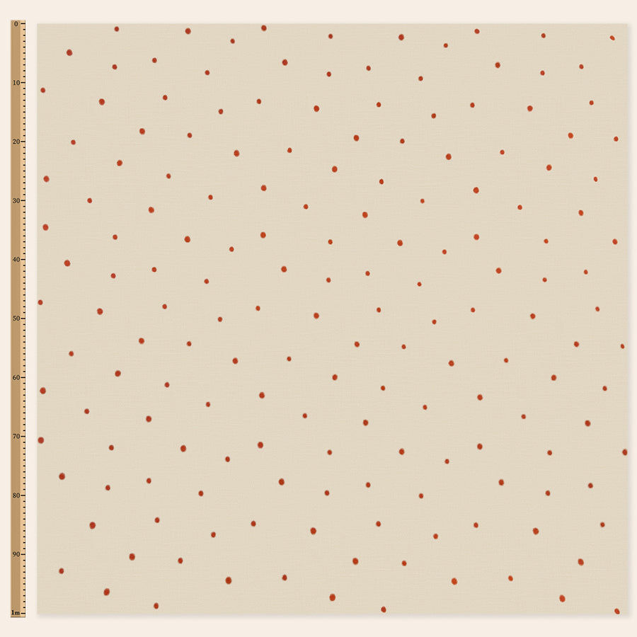 Dolce Daisies Fabric, Pavlova, Sample