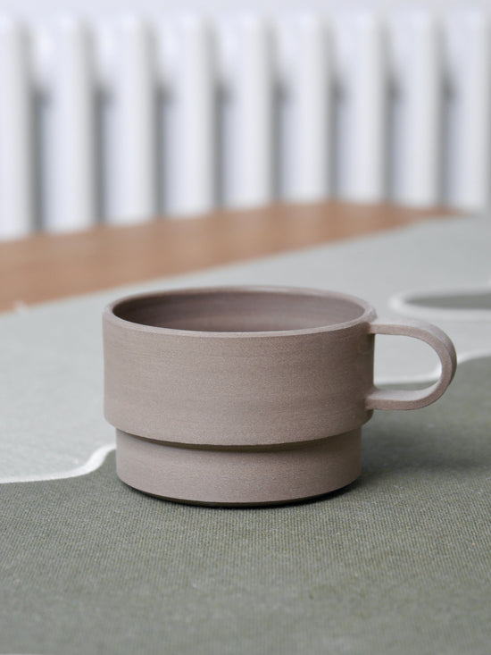 Angular Mug, Charcoal