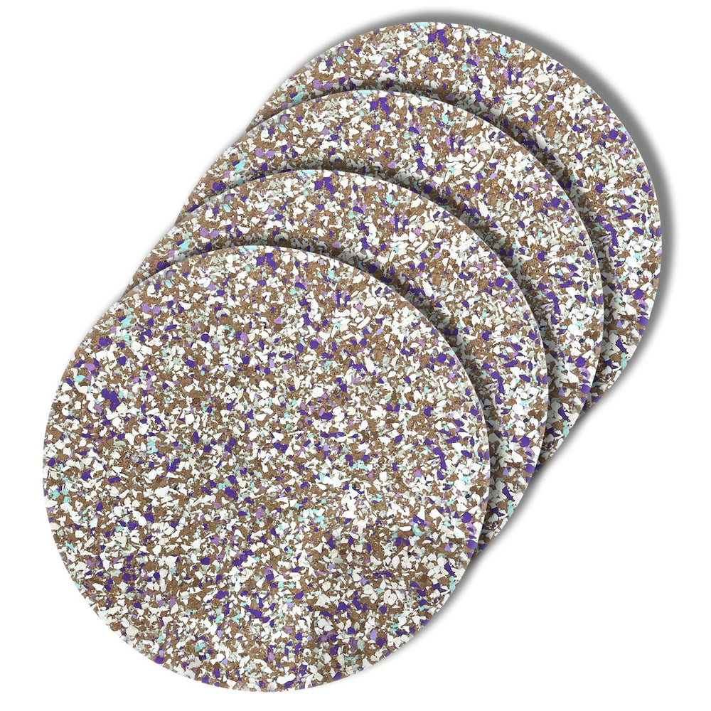 Speckled Cork Combo Set 2- Purple