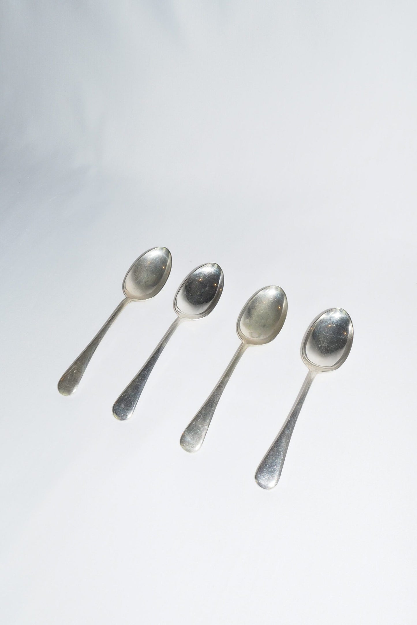 4 Vintage Silver Plate Spoons