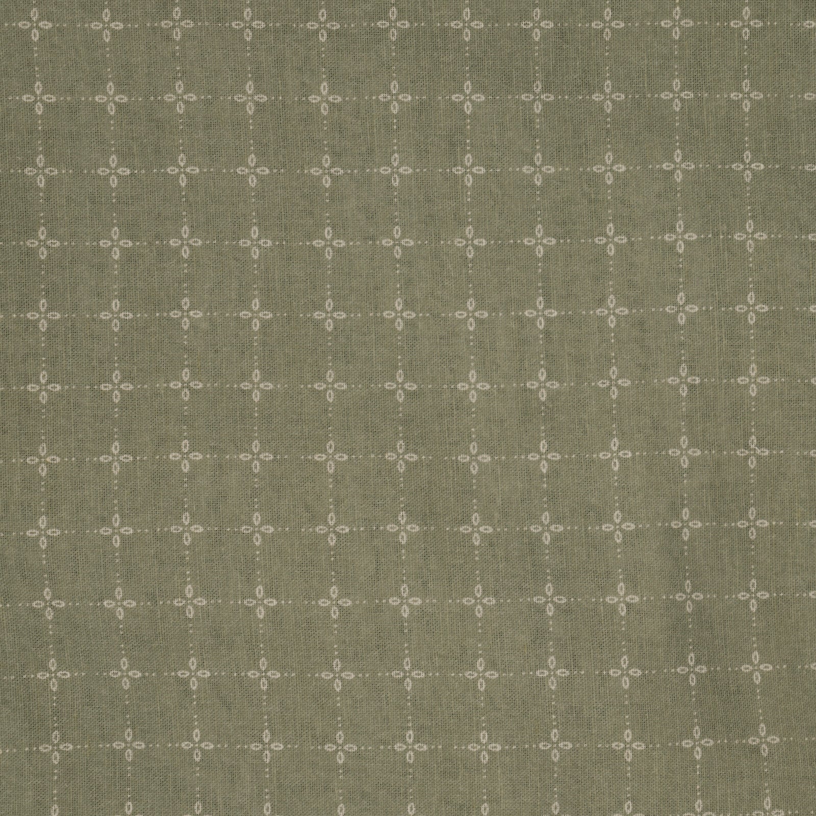 Tiroler Check Fabric - Alpine Green