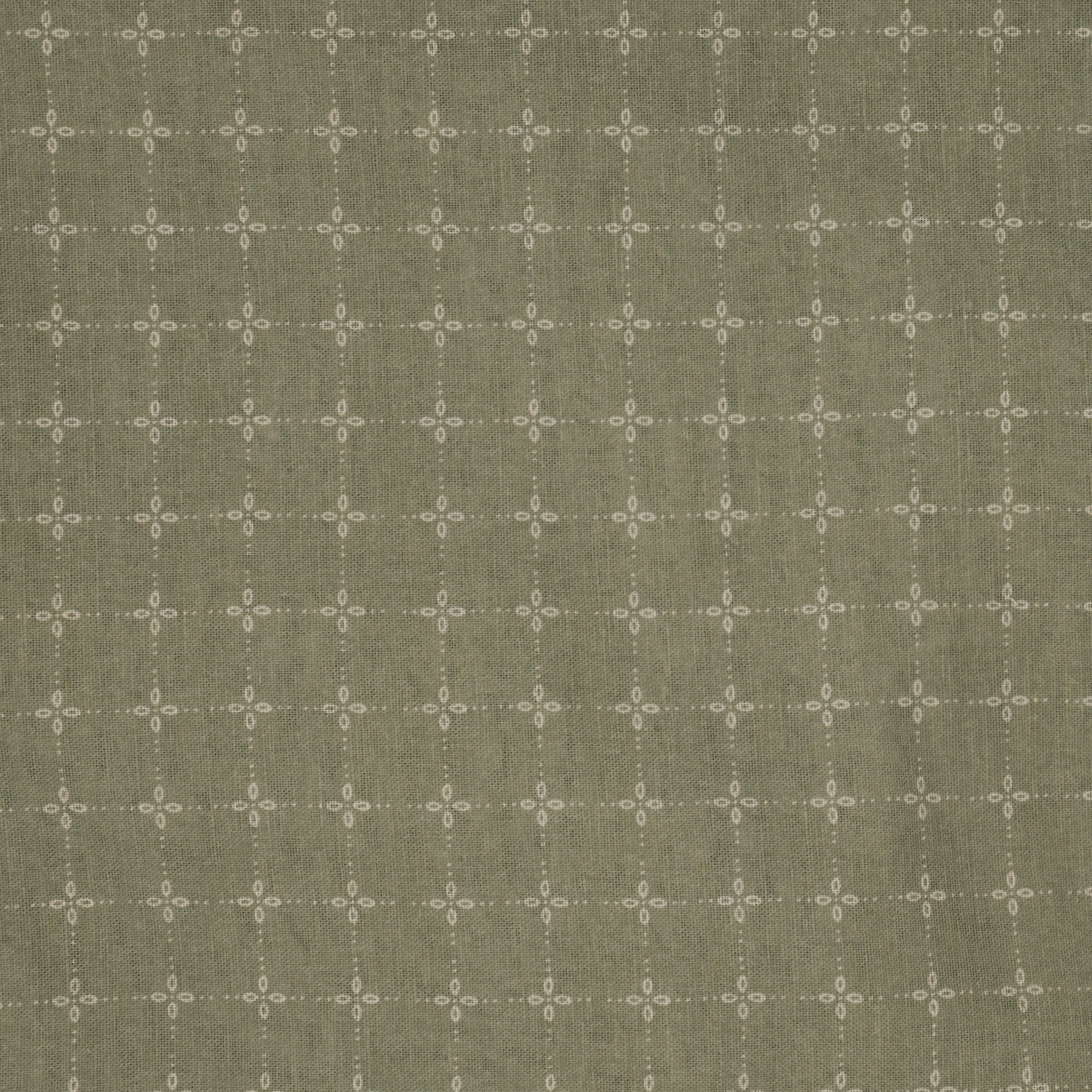 Tiroler Check Fabric - Alpine Green