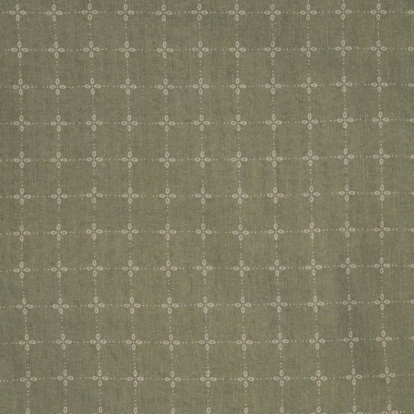 Tiroler Check Fabric - Alpine Green
