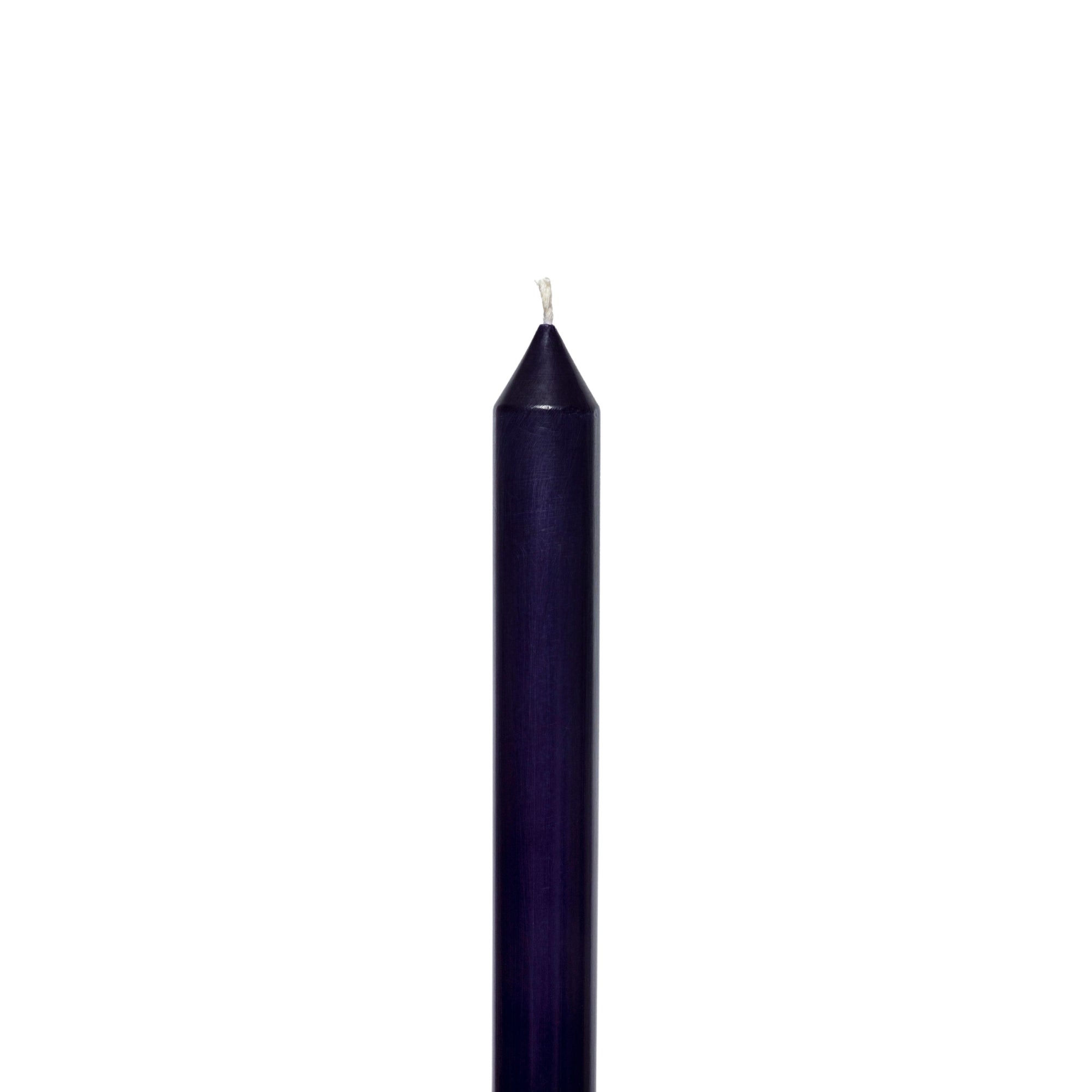 Midnight Tapered METRE Candle Pair