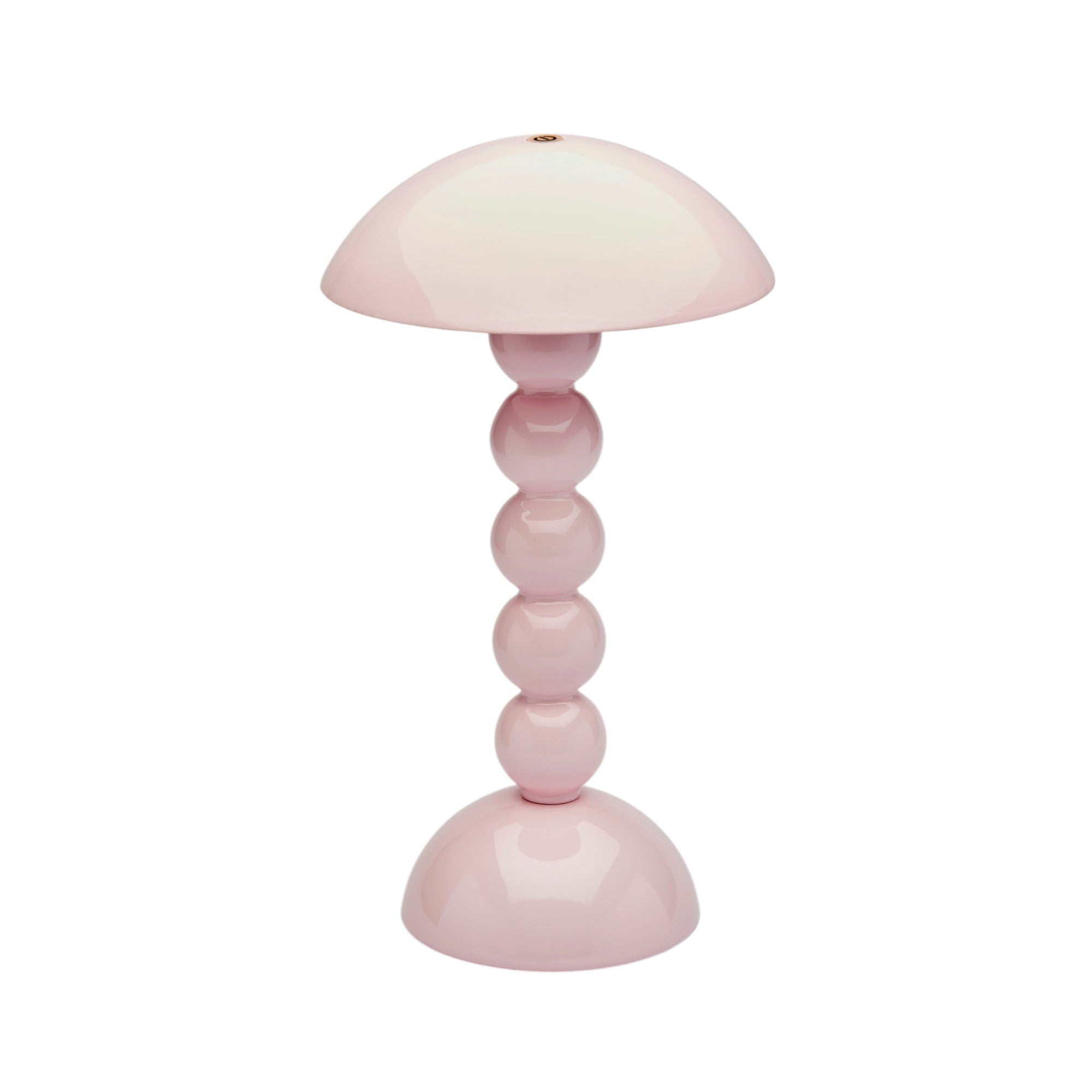 Pale Pink Lacquer Rechargeable Bobbin LED Lamp