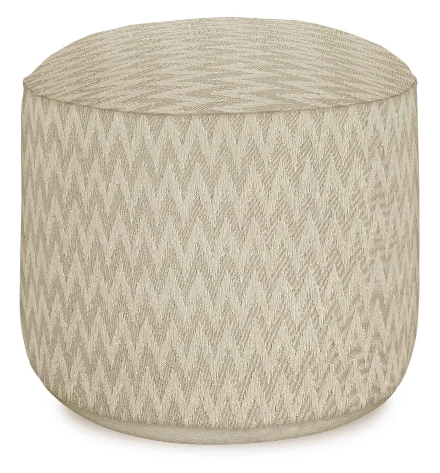 Outdoor Pouf Rosita Sand & Ecru