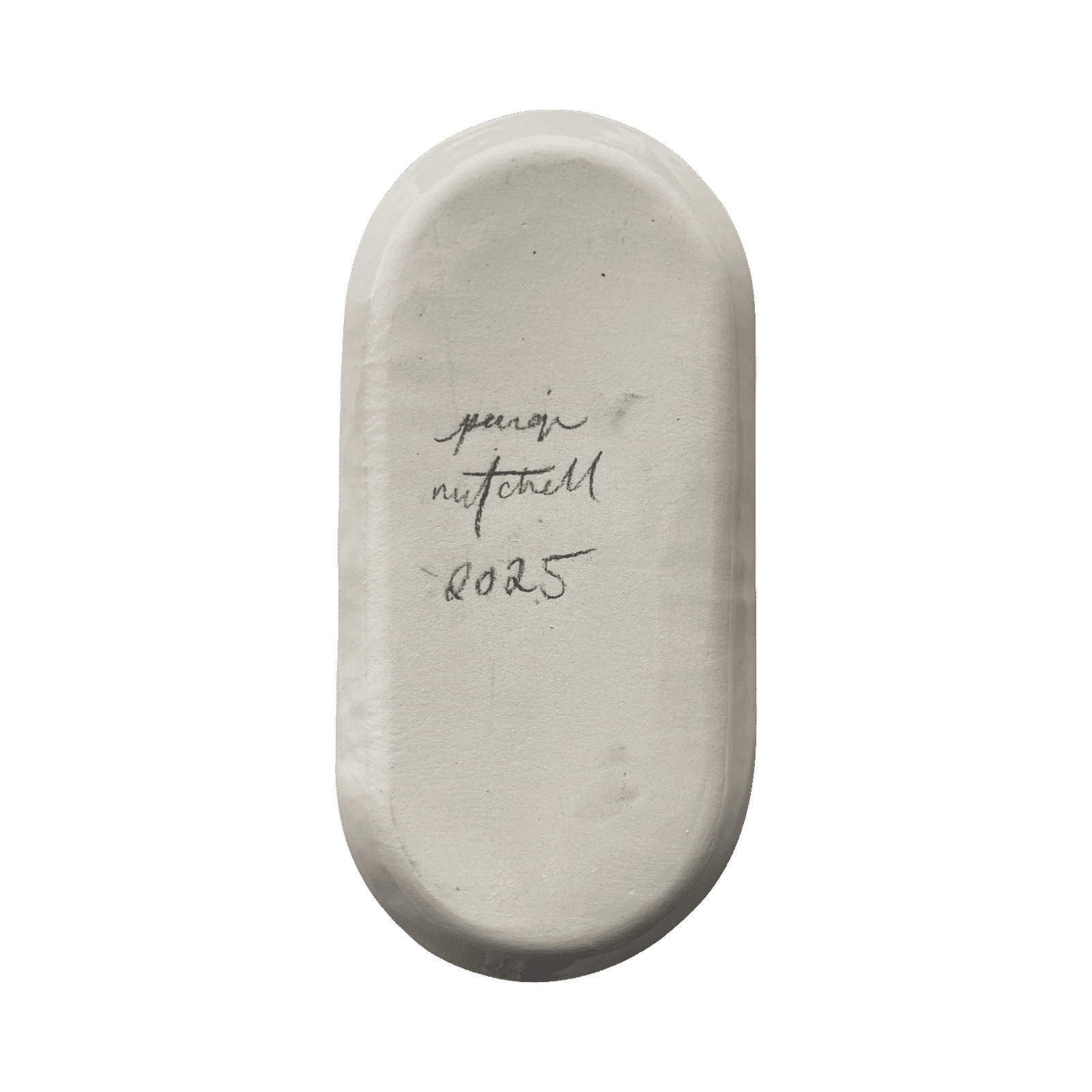 Sgraffito Pear Platter