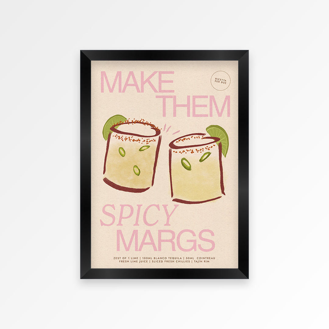 Spicy Marg Print
