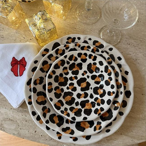 Leopard Plate 20cm