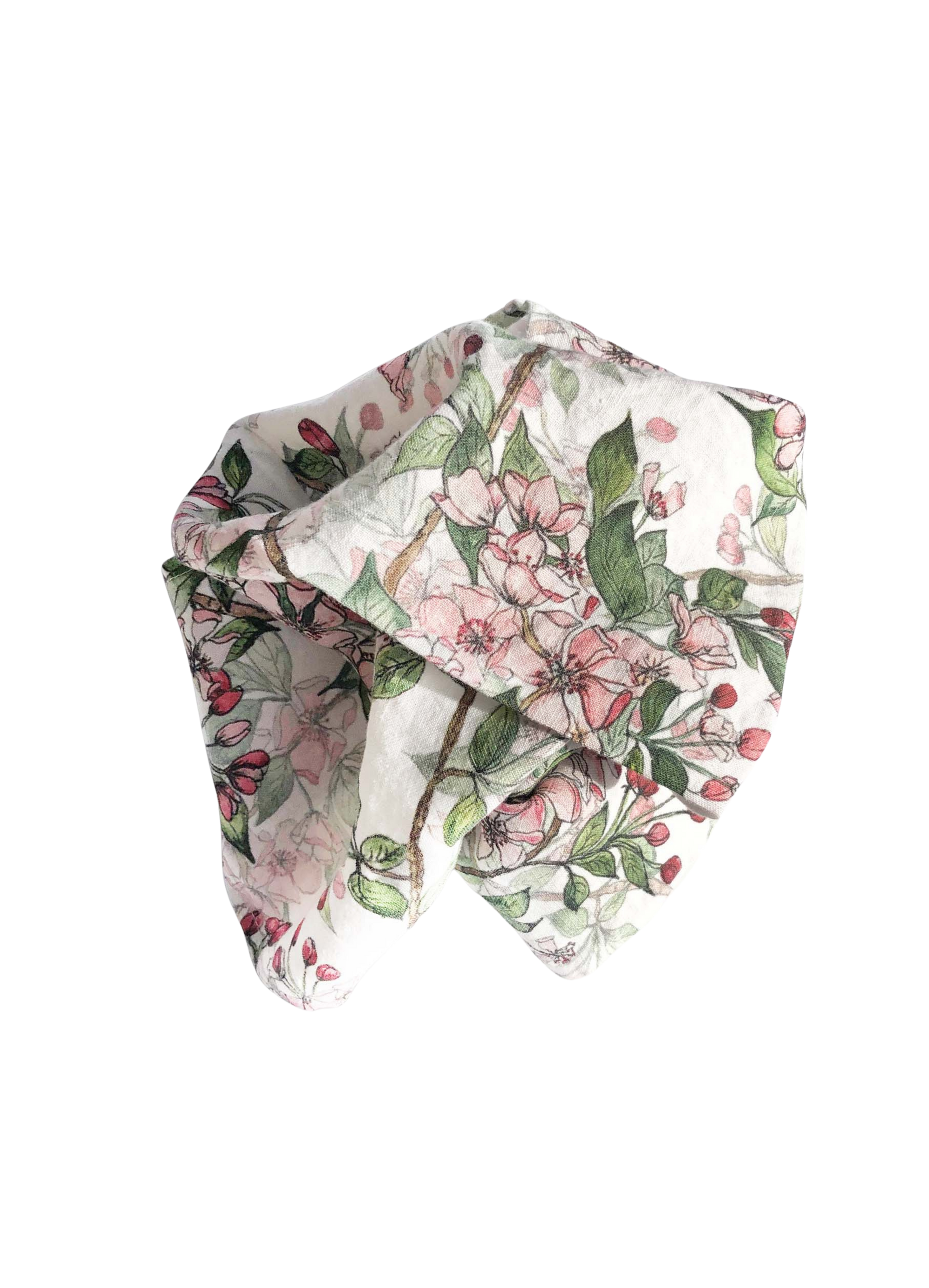 Cherry Blossom Linen Napkin