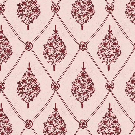 Agra Wallpaper - Pinks