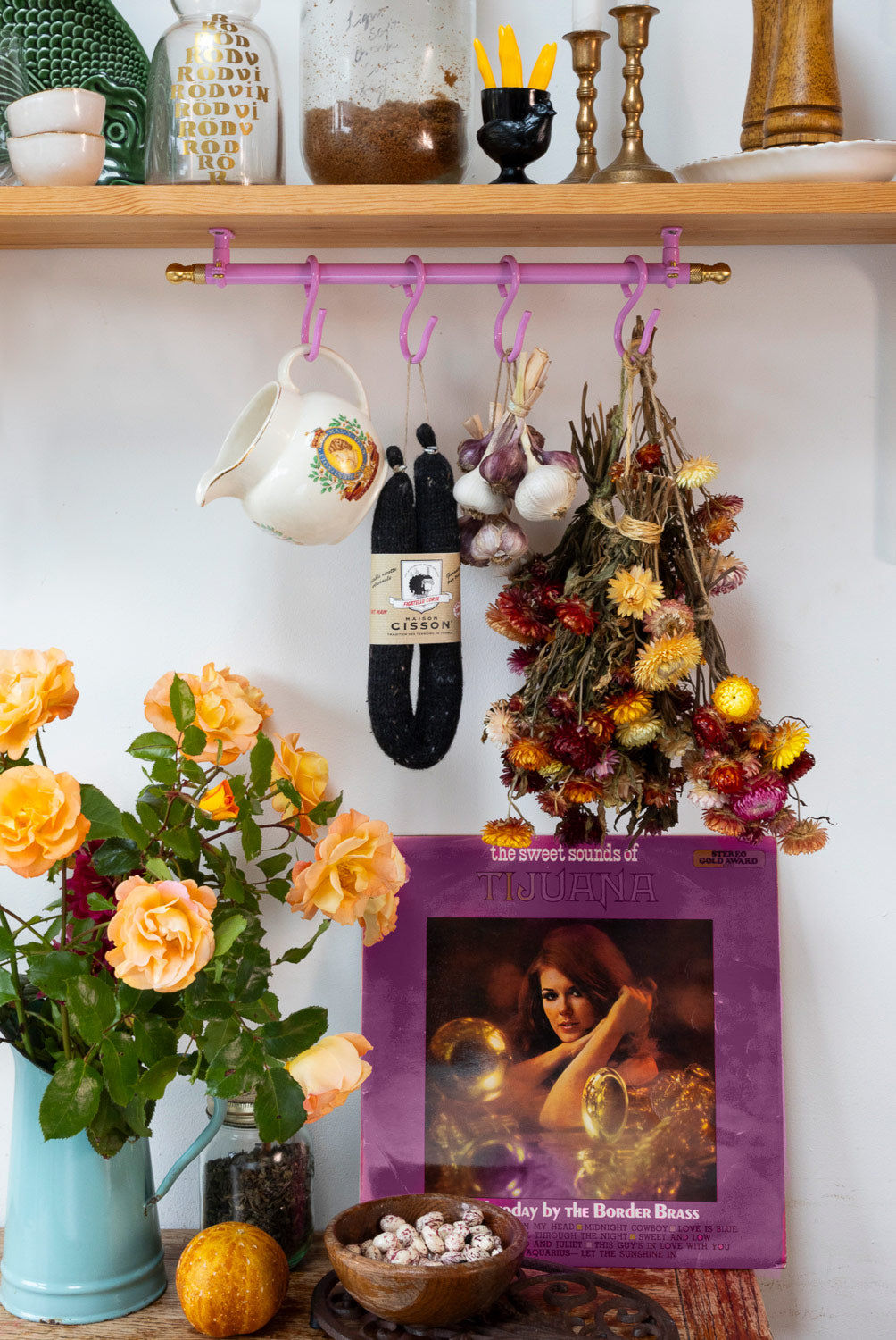 The 40cm Pink Hanging Rail