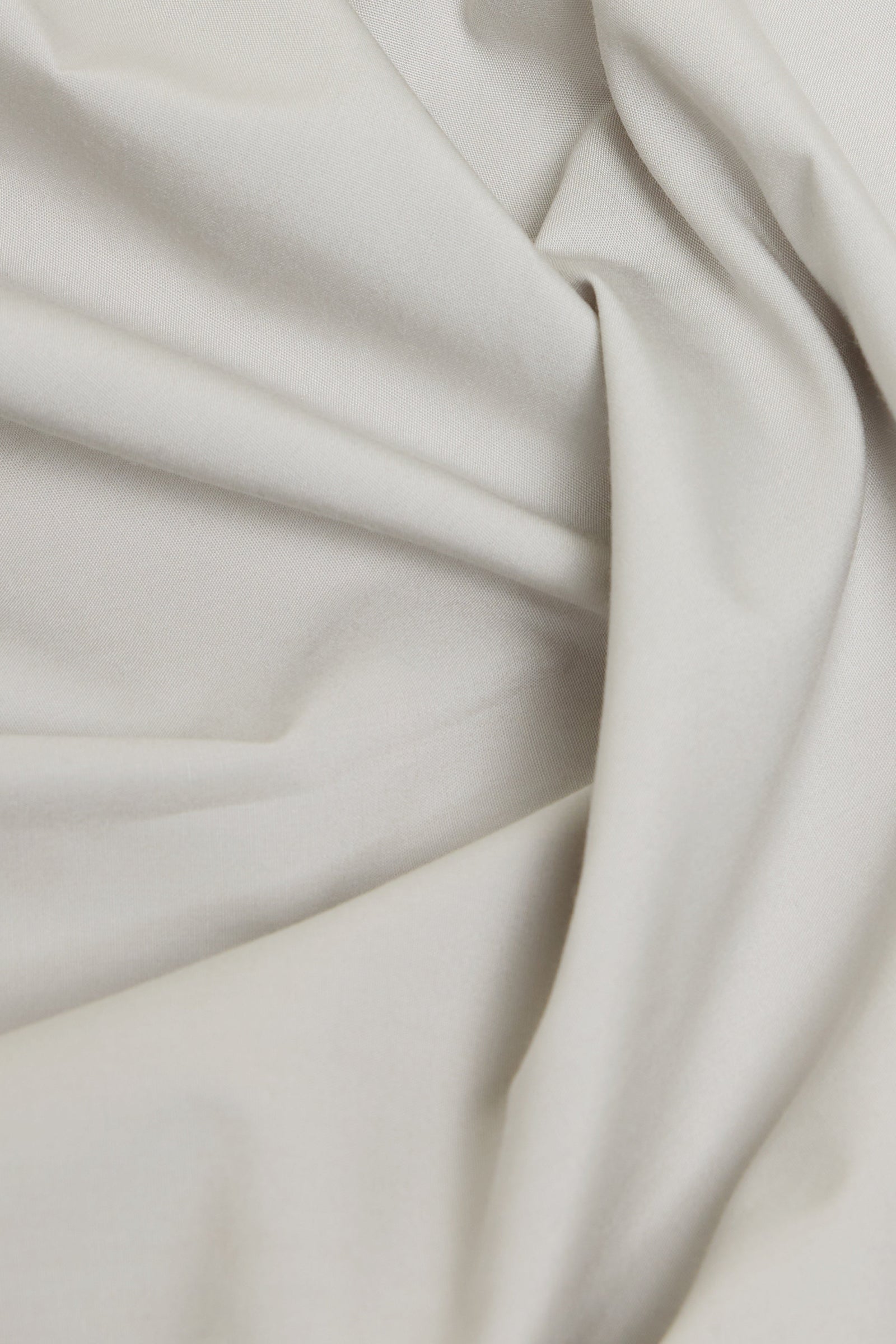 Percale Organic Cotton Pillowcases - Equinox Silver