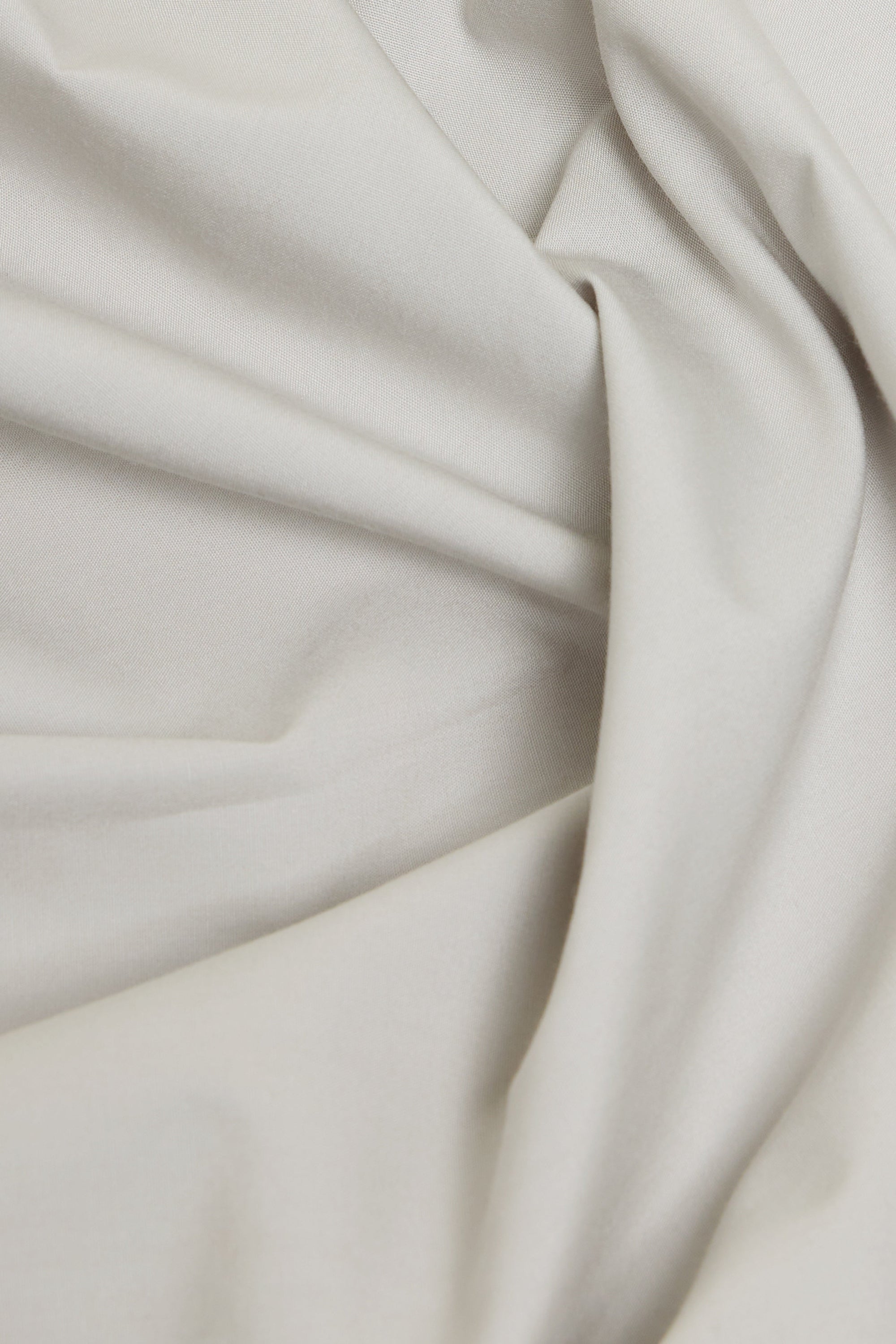 Percale Organic Cotton Pillowcases - Equinox Silver