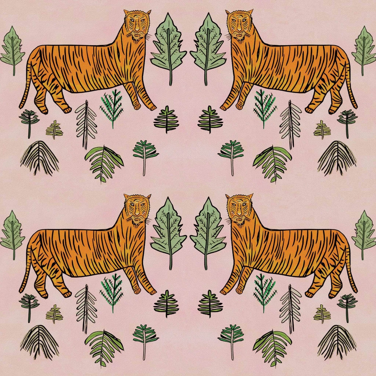 Tiger Tiger Wallpaper - Morganite