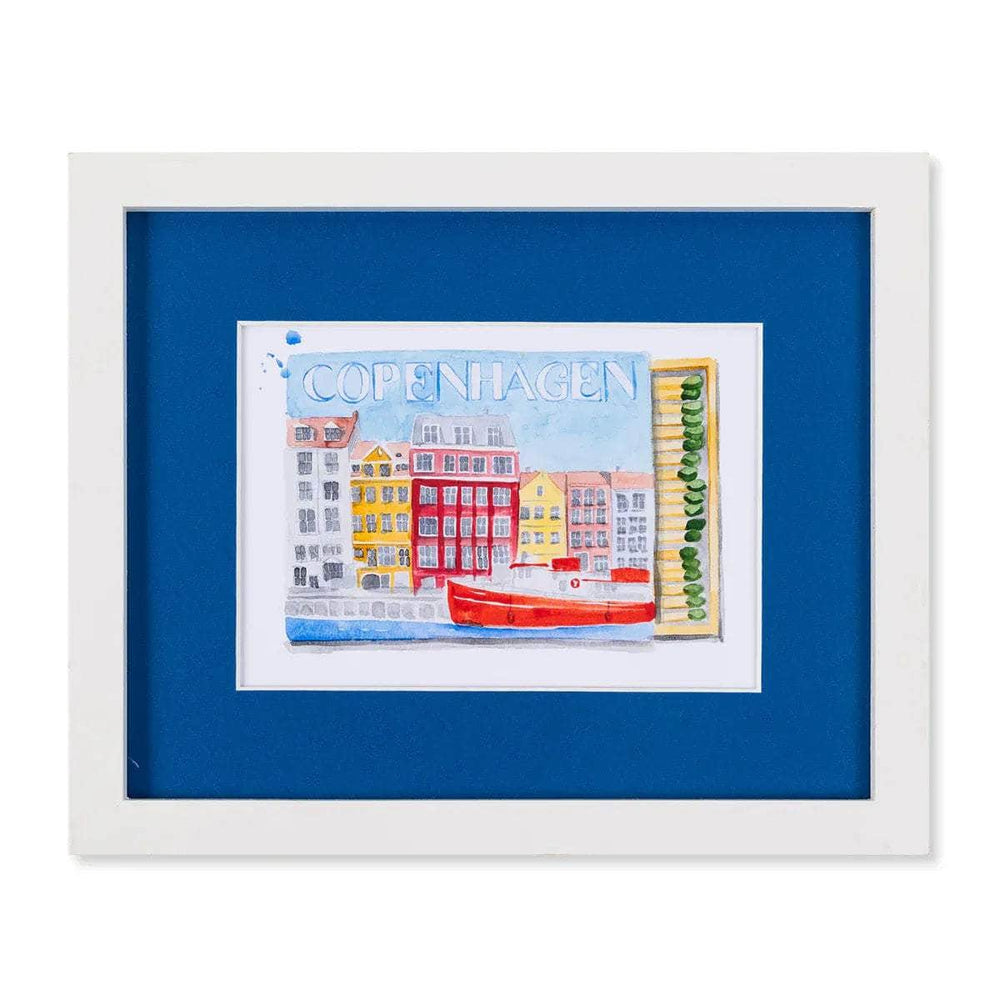 Copenhagen Matchbook Print