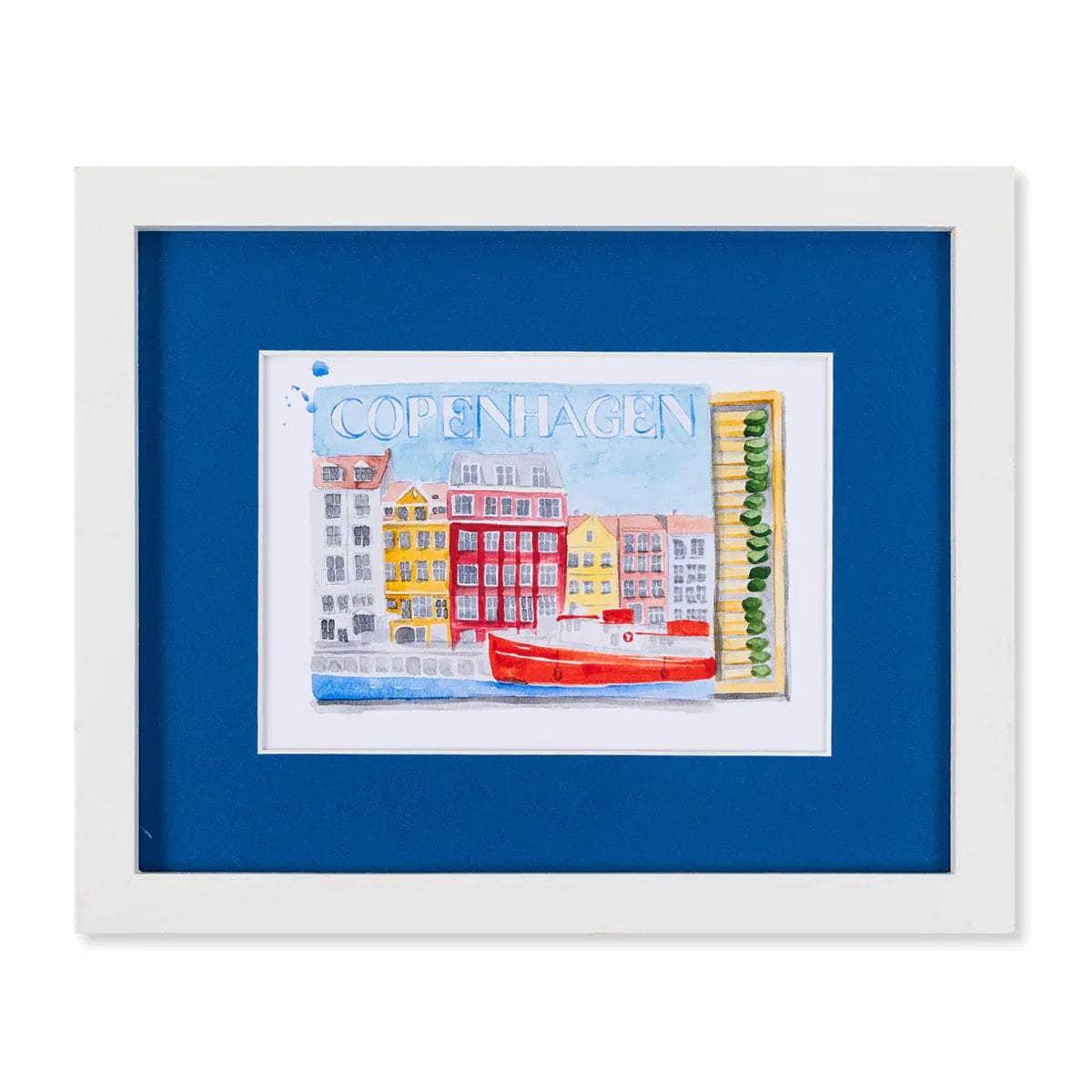 Copenhagen Matchbook Print