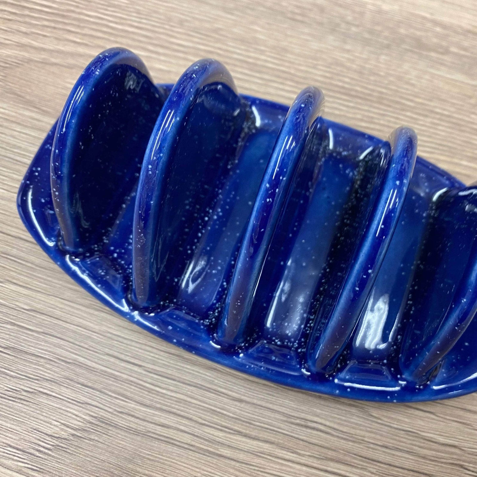 Toast Rack Night Sky Blue Glaze