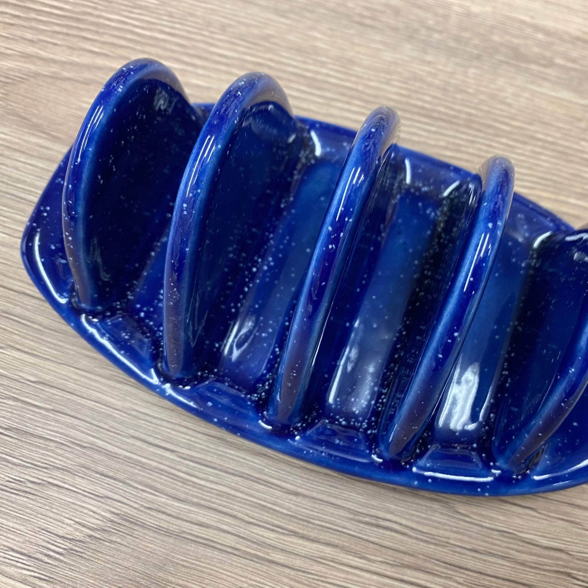 Toast Rack Night Sky Blue Glaze