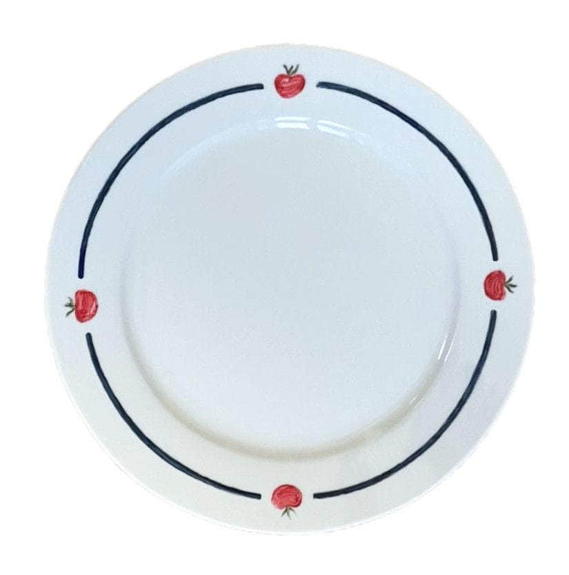 Bistró Dining Plate - Tomato Design