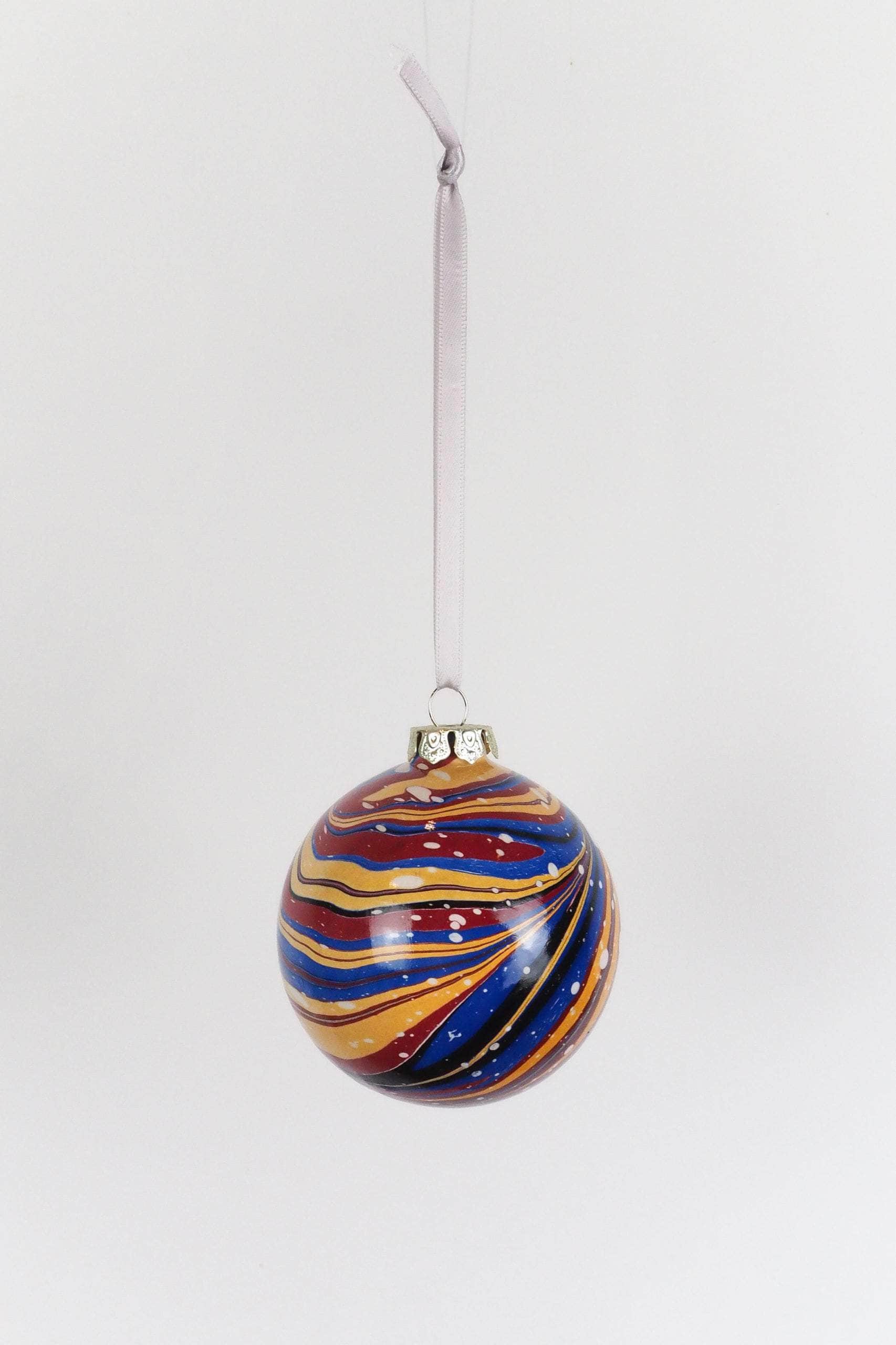 Large Kilim Marbled Bauble