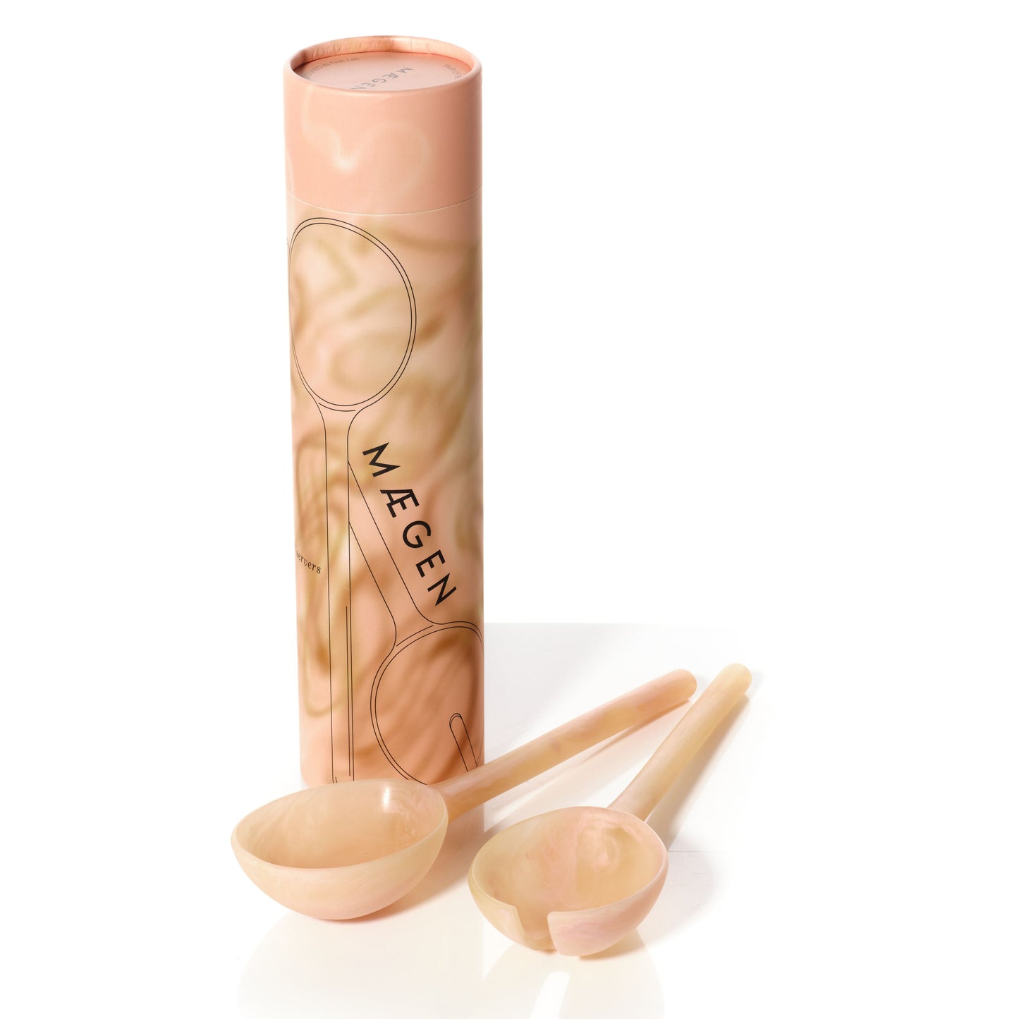 Salad Servers | Coral Set