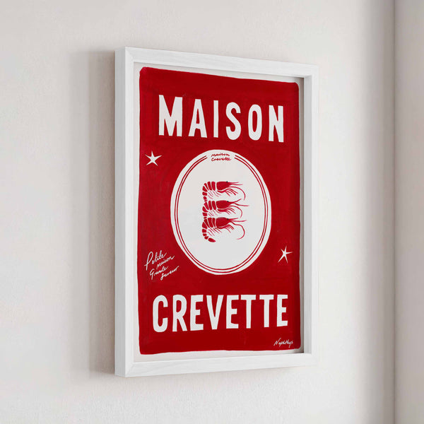 Maison Crevette Print