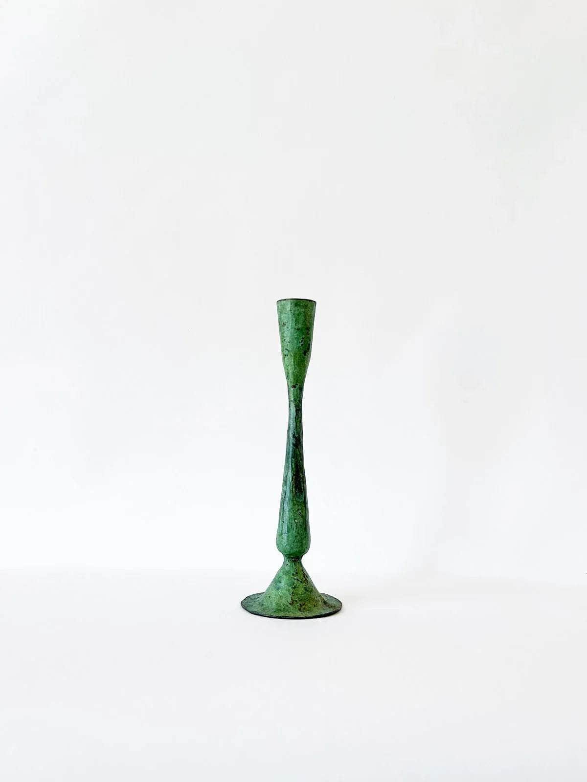 Verdigris Candle Holder - Shelley