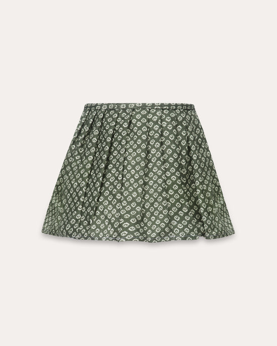 Florina Loose Pleat in Moss