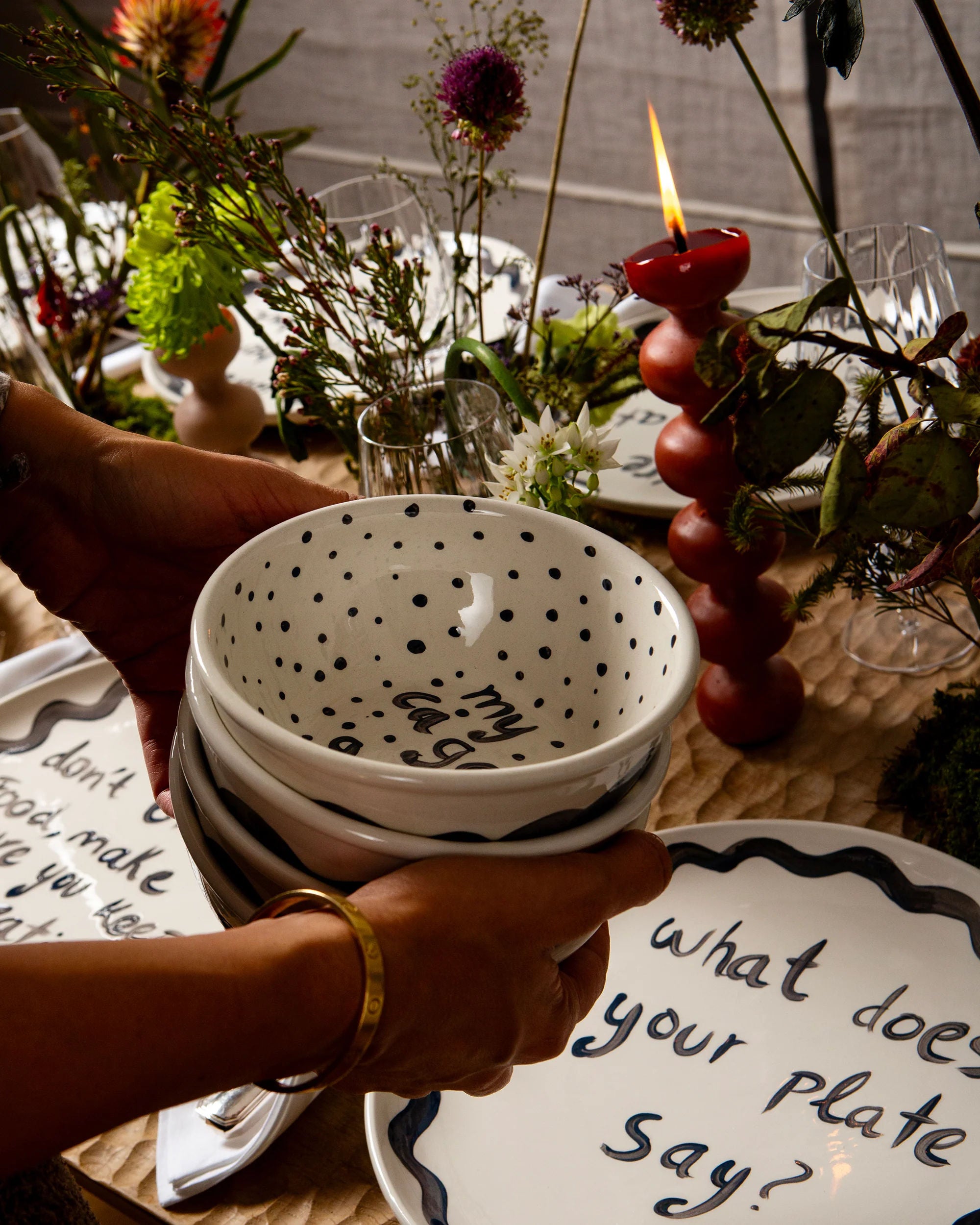 "What Does Your Plate Say" Plate