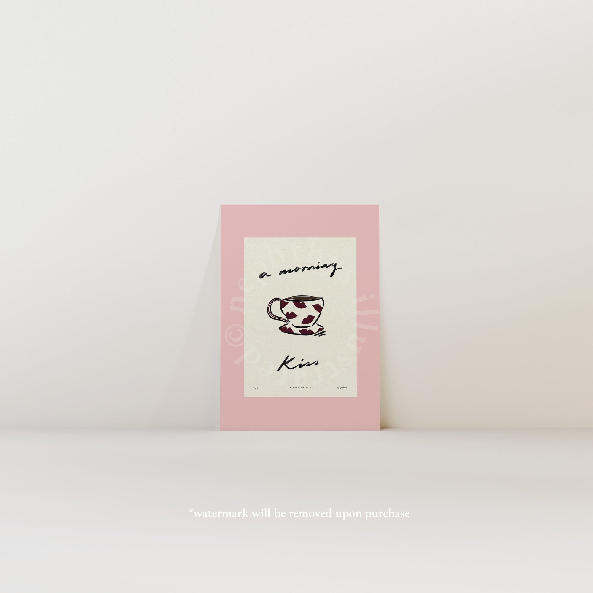 Morning Kiss Print