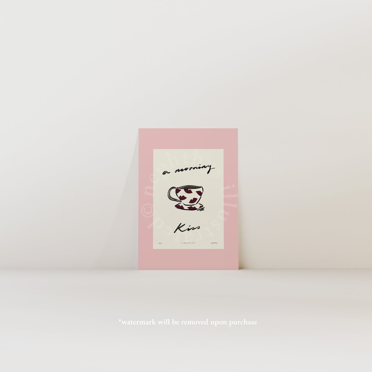 Morning Kiss Print