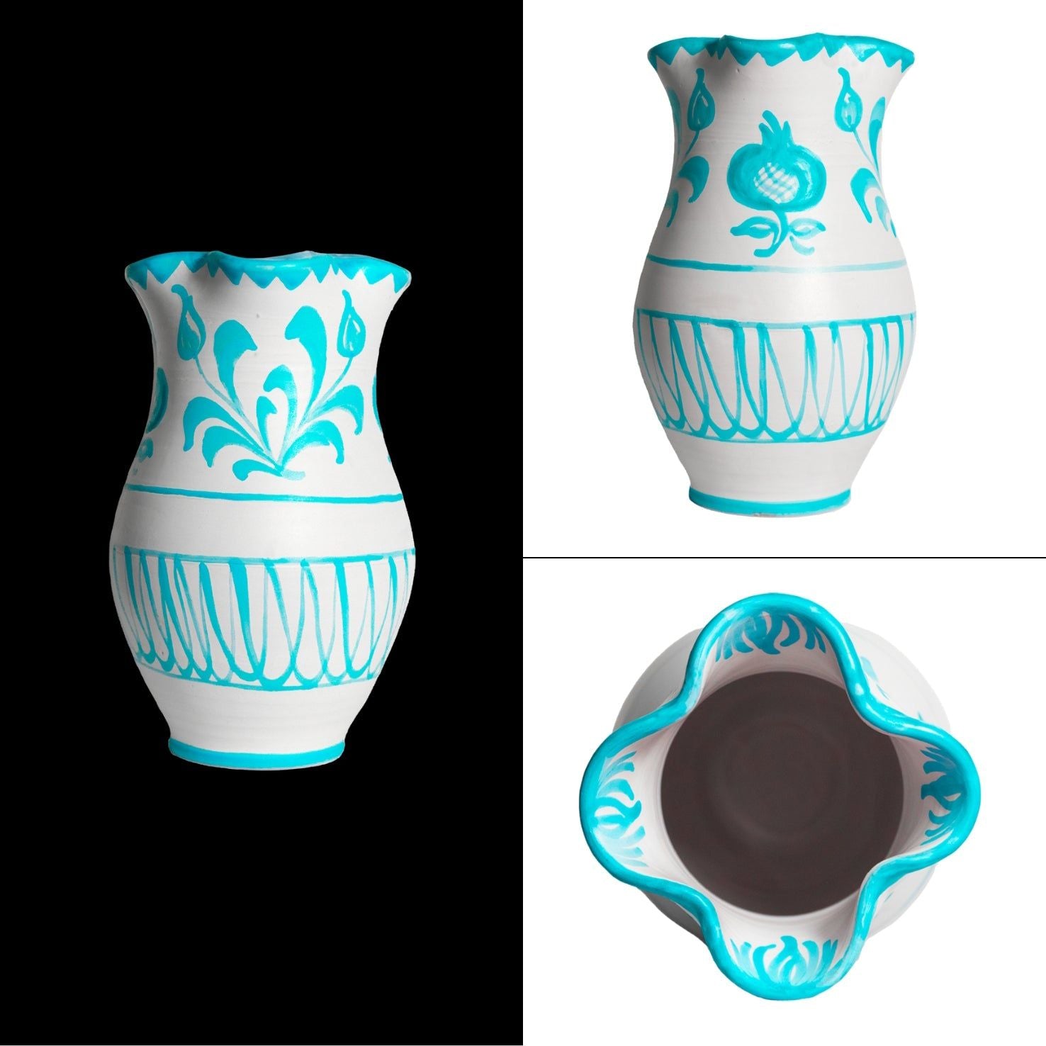 The Traditional Scallop Vase