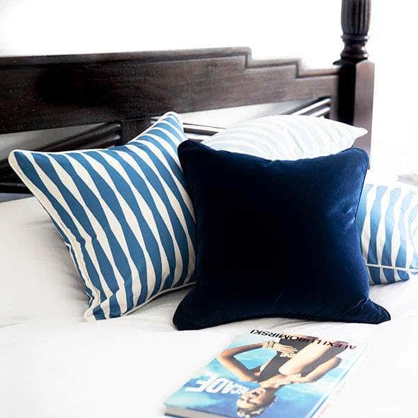 The Oscar Cushion - Sky Blue