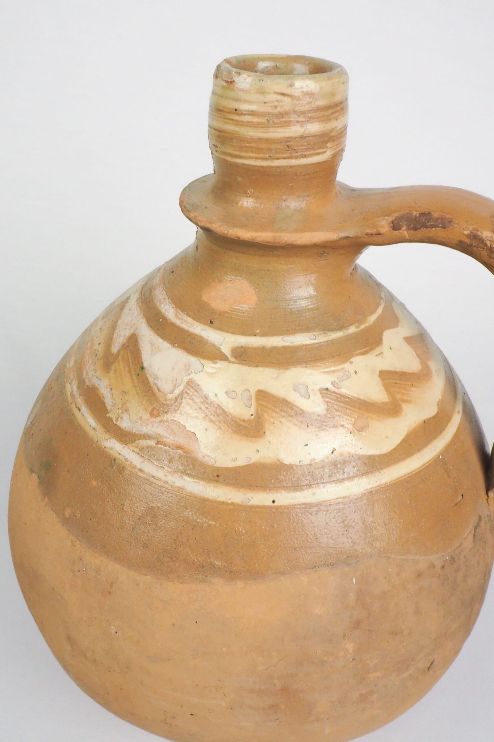 Vintage Olive Oil Vessel