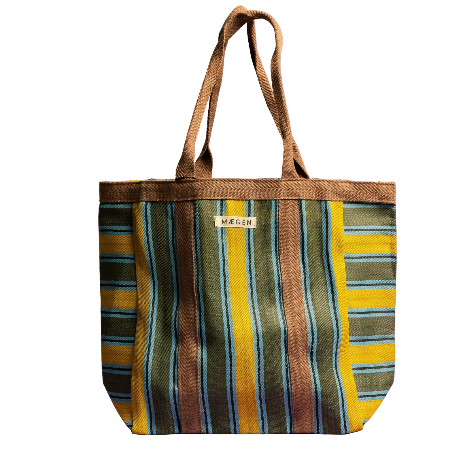 Everywhere Bag | Chocolate/ Yellow/ Olive