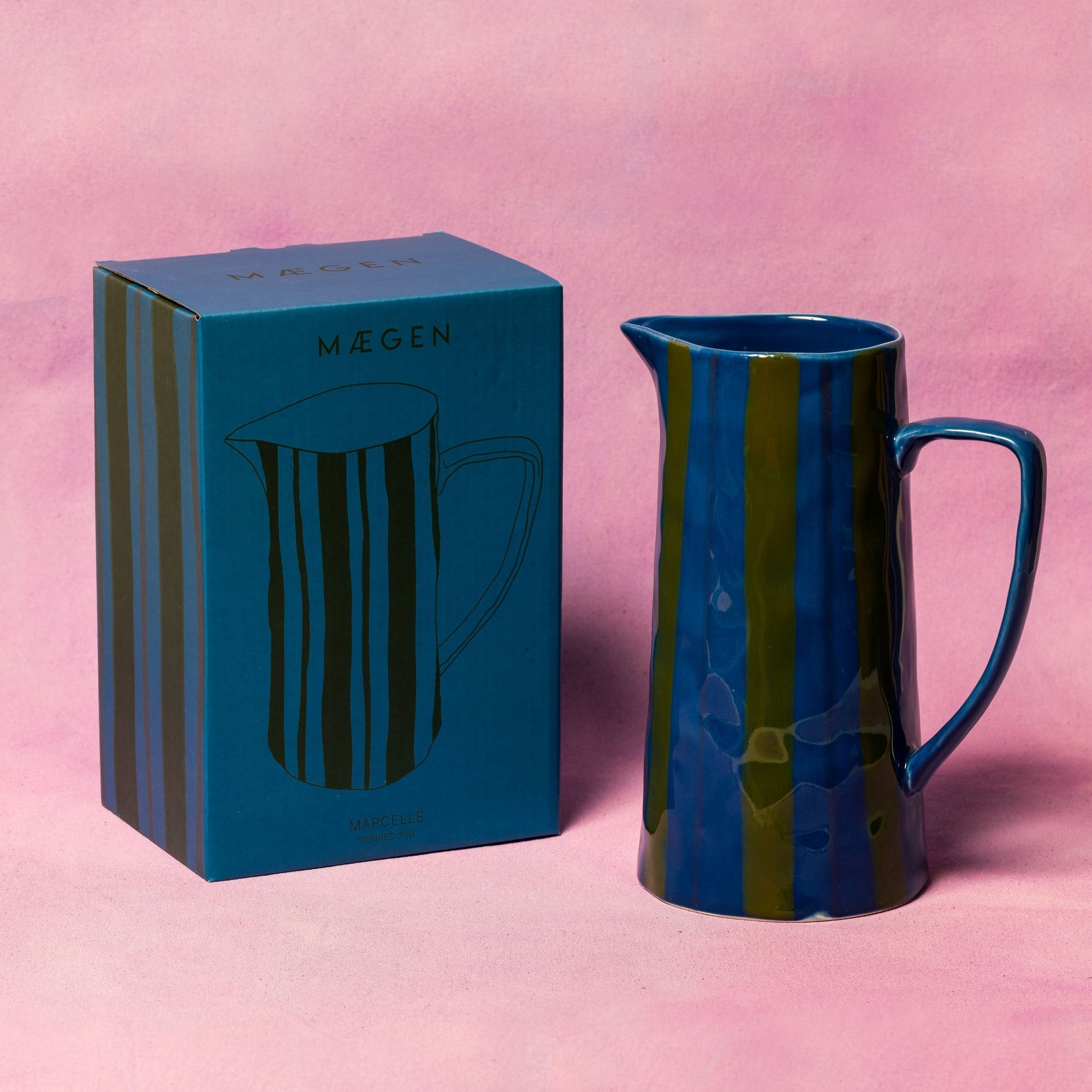 Blue/ Green Jug