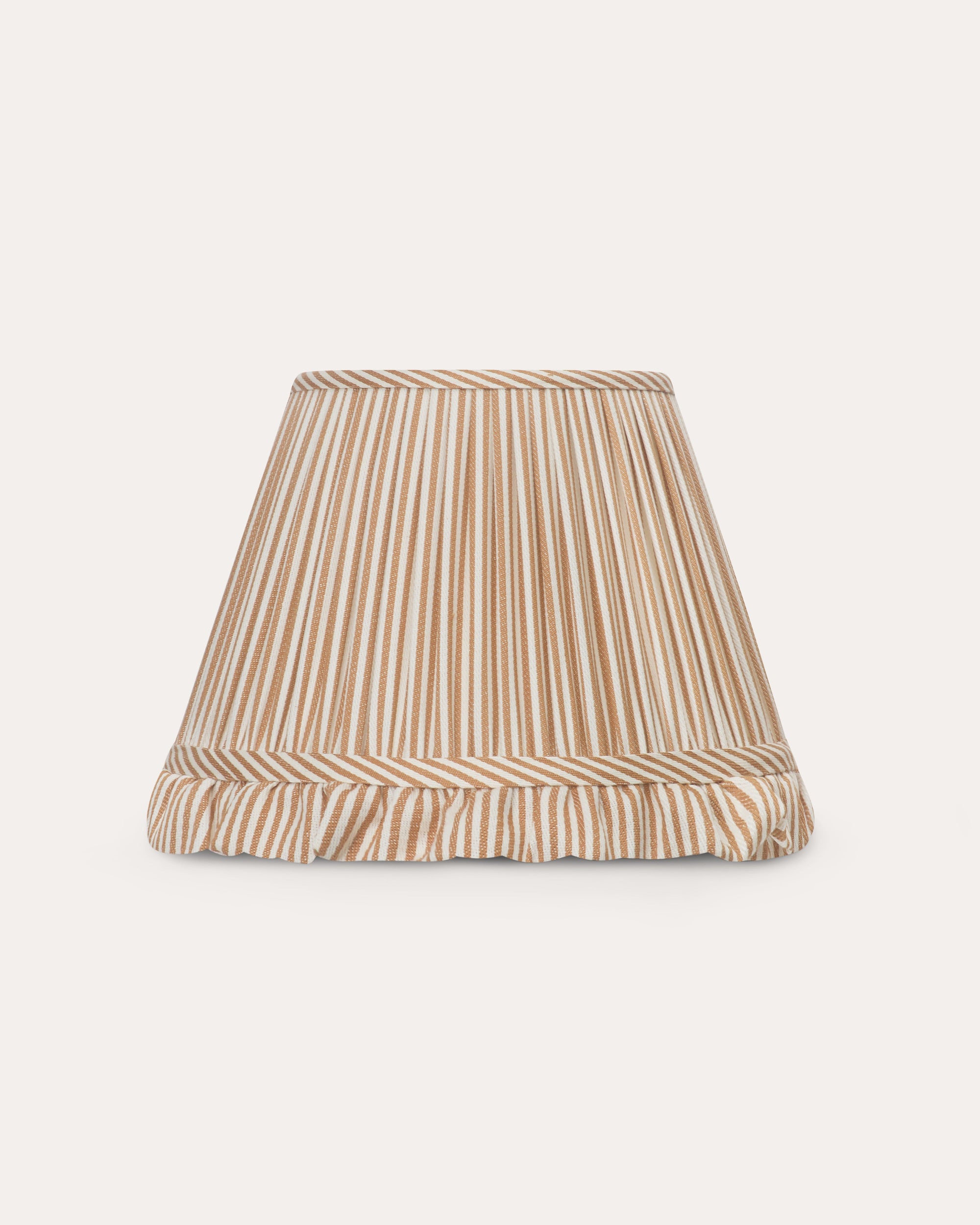 The Fine Stripe in Ochre Wall Light Lampshade